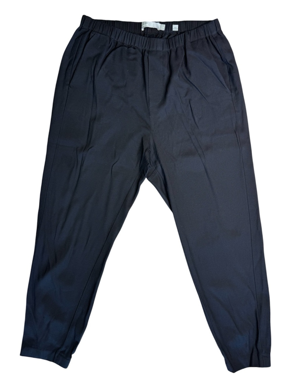 VINCE Women’s Black Elastic-Waist Jogger Pants